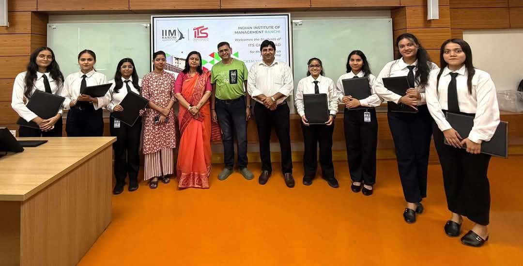 ITS Ghaziabad visit to IIM Ranchi photo 6